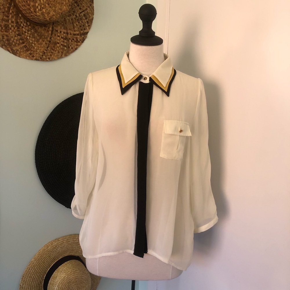 Button down blouse